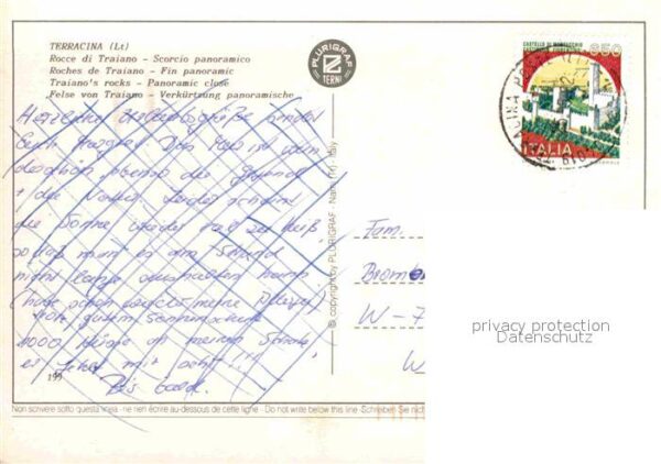 Terracina Fwelsen von Traiano – Bild 2