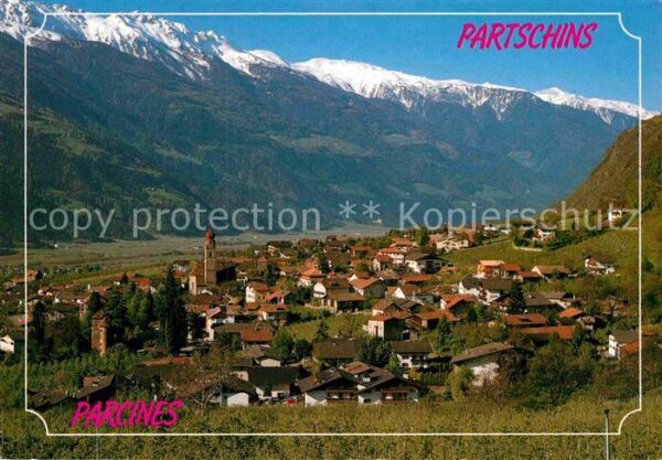 Partschins Parcines Panorama