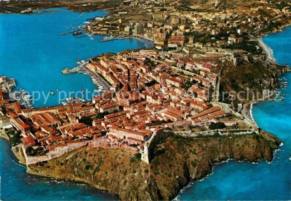 Portoferraio Toscana Fliegeraufnahme