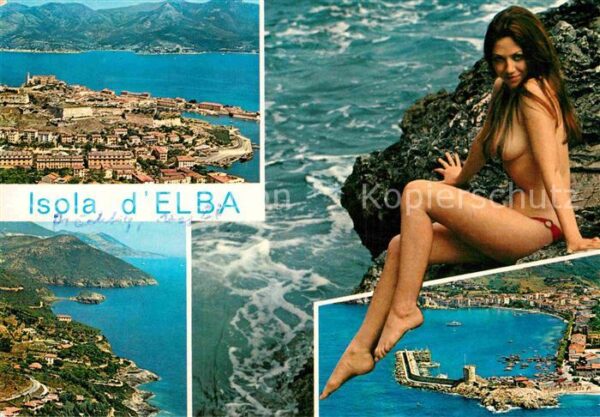 Insel Elba Fliegeraufnahme