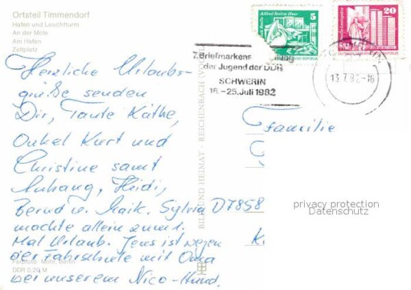 Poel Insel Hafen Leuchtturm Mole Zeltplatz – Bild 2