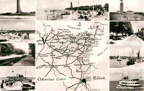 Laboe Marine Ehrenmal Strand Kurpark Strandal