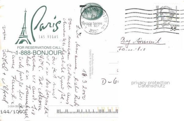 Las Vegas Nevada Teilansicht Paris – Bild 2