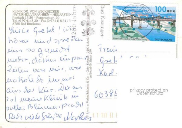Bad Brueckenau Klinik Dr von Weckbecker – Bild 2