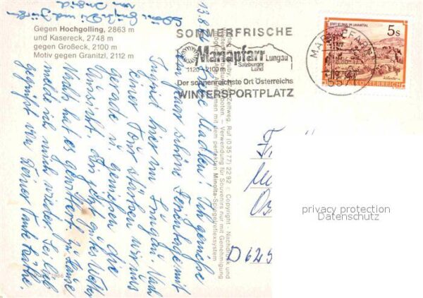Lungau Mariapfarr Hochgolling Kasereck Grossec – Bild 2