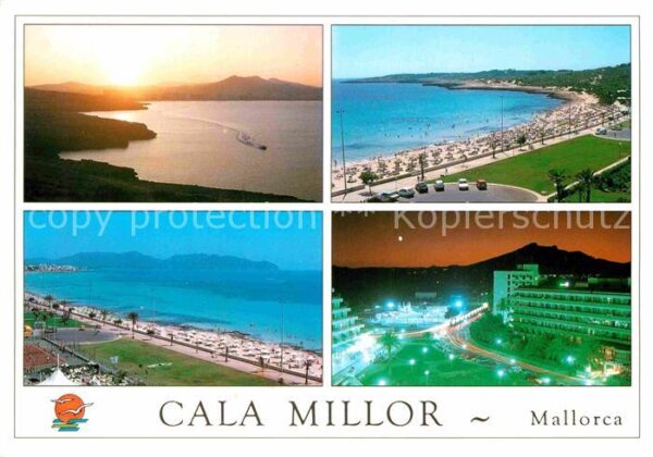 Cala Millor Mallorca Teilansichten Fliegeraufnahmen