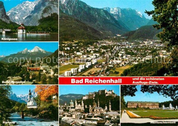 Bad Reichenhall Königsee Panorama Berchtesgaden Ramsau
