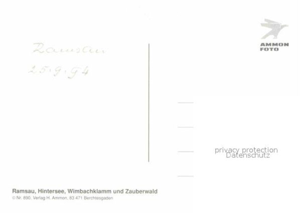 Hintersee Berchtesgaden Kirche Seepartie Wasserfall Kirche – Bild 2