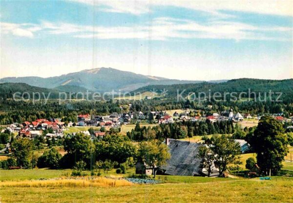 Hinterzarten Schwarzwaldpanorama