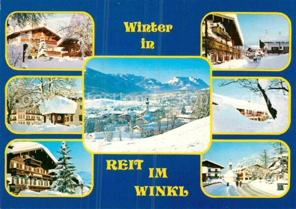 Reit Winkl Orts und Teilansichten Panorama
