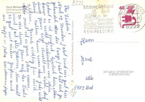 Ruhpolding Haus Menkenbauer Panorama – Bild 2