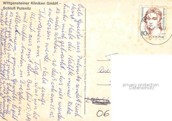 Pulsnitz Sachsen Wittgensteiner Kliniken Schloss Pulsnit – Bild 2