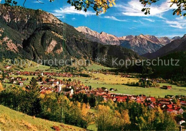 Hindelang mit Bad Oberdorf Rauhhorn Kugelhorn Kas