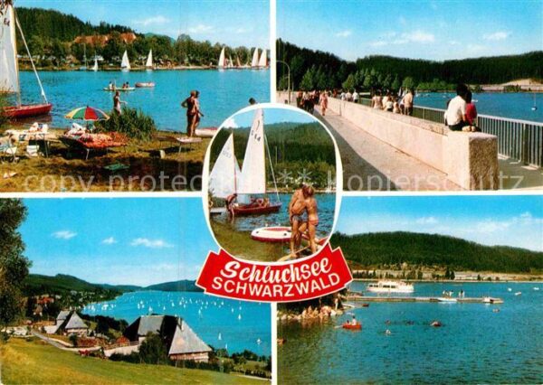 Schluchsee Seepartien Staumauer