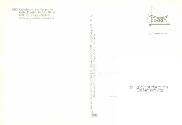 Kressbronn Bodensee Kath Pfarrkirche St Maria und St Eligiu – Bild 2