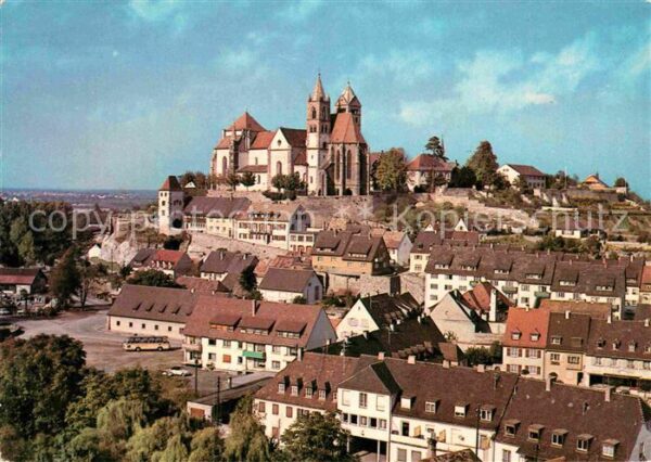 Breisach Rhein Stadtblick mit Münster