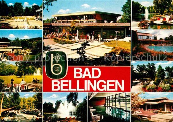 Bad Bellingen Kurhaus Kurpark Frei und Hallenbad Spri