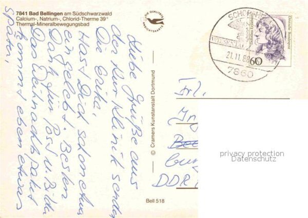 Bad Bellingen Kurhaus Kurpark Frei und Hallenbad Spri – Bild 2