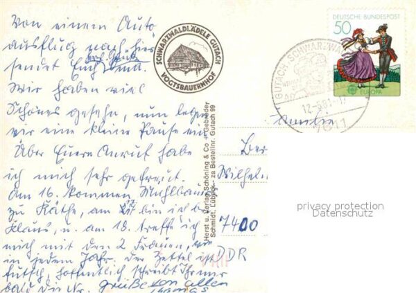 Gutach Schwarzwald Freilichtmuseum Vogtsbauernhof Korbmach – Bild 2