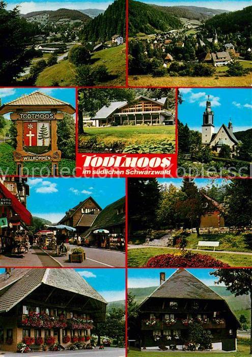 Todtmoos Teilansichten Panorama Kurhaus Kirche S