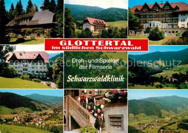 Glottertal Teilansichten Schwarzwaldklinik TV Dreh