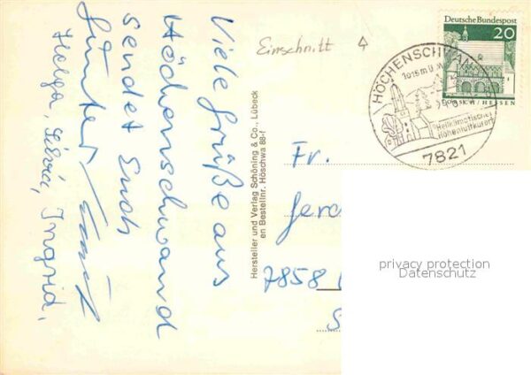 Hoechenschwand Kurhaus Sonnenhof Waldsanatorium Kurhot – Bild 2