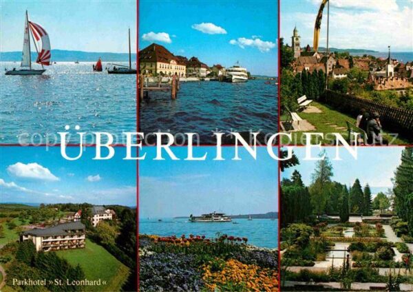 Ueberlingen Bodensee Seepartie Fähre Parkhotel St Leonhard P
