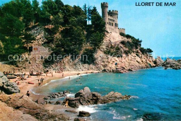Lloret de Mar Strand Burg