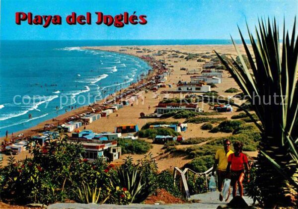 Playa del Ingles Strand Panorama