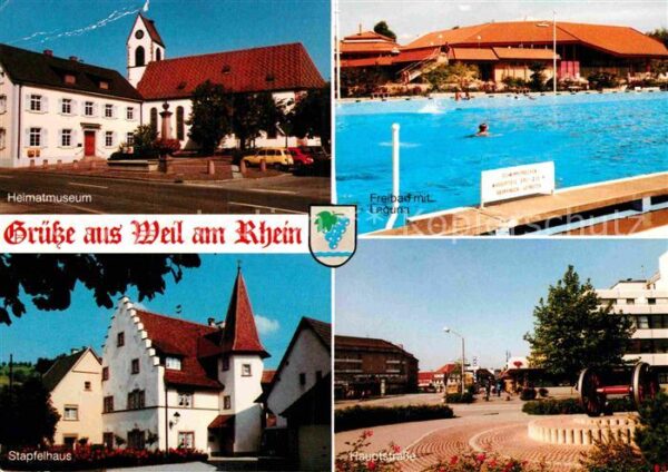 Weil am Rhein Heimatmuseum Laguna Freibad Stapfelhaus
