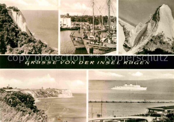 Insel Ruegen Stubbenkammer Sassnitz Kap Arkona Fährs