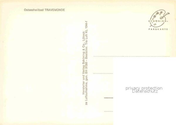 Travemuende Ostseebad Fliegeraufnahme – Bild 2
