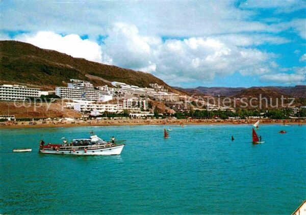 Puerto Rico Gran Canaria Strand Hotels Ausflugsschiff