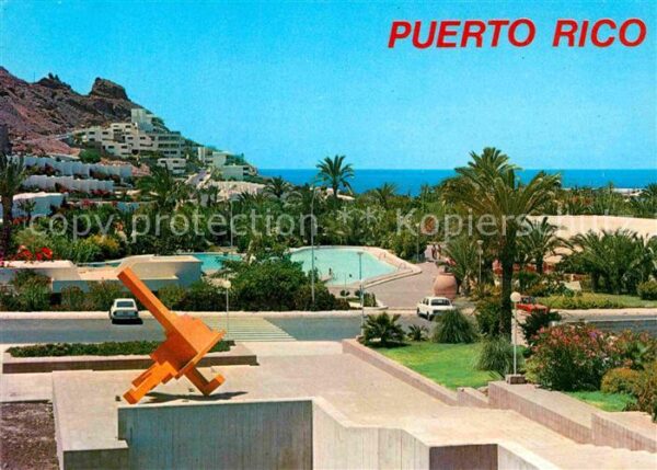 Puerto Rico Gran Canaria Vista parcial