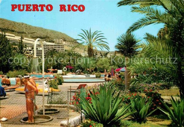 Puerto Rico Gran Canaria Vista parcial