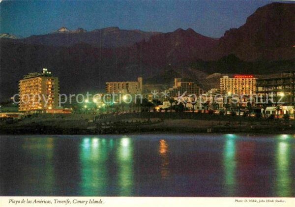 Playa de las Americas bei Nacht