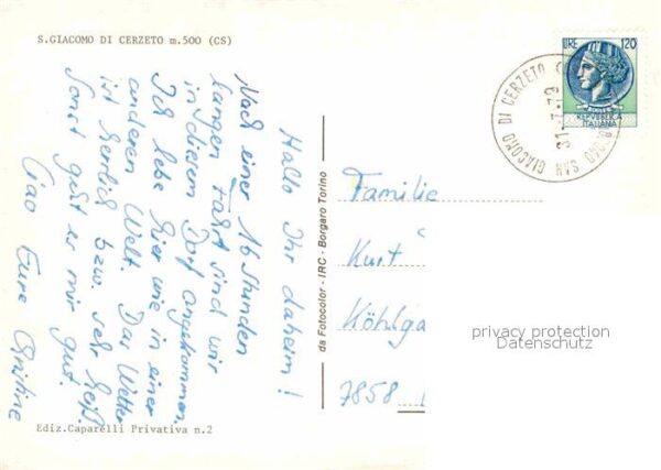 San Giacomo di Cerzeto Teilansichten Dorfmotiv – Bild 2