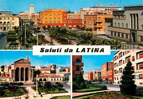 Latina Piazza della Libertal Chiesa di San Mar
