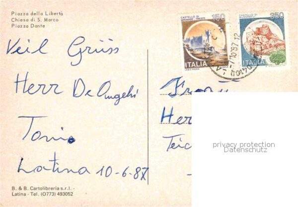 Latina Piazza della Libertal Chiesa di San Mar – Bild 2