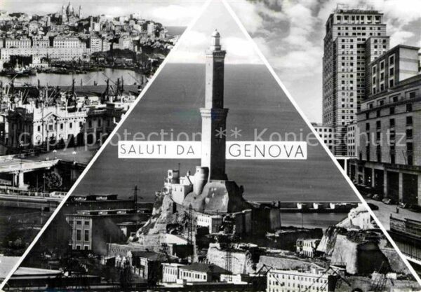 Genova Genua Liguria Teilansichten