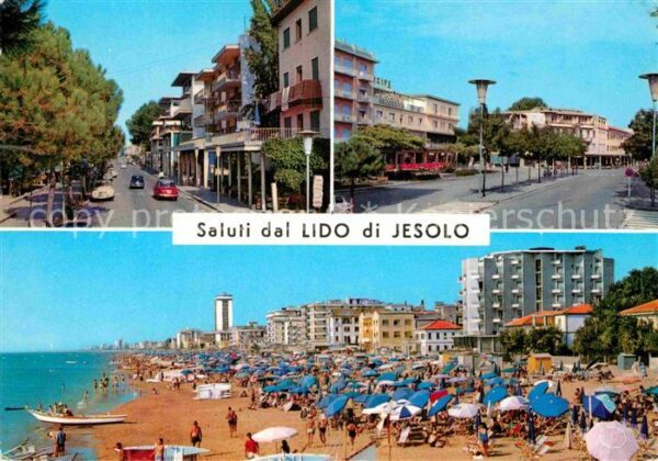Lido di Jesolo Strassenpartien Strand