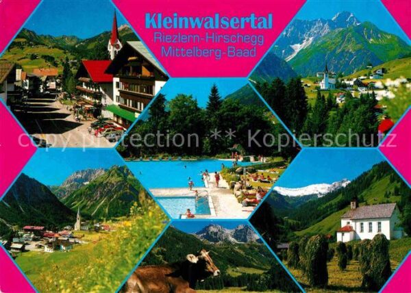 Kleinwalsertal Riezlern Hirschegg Mittelberg Baad
