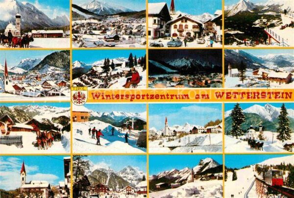 Wetterstein Oberleutasch Seefeld Bergstation Jochba