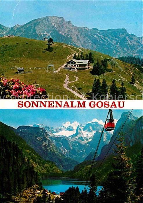 Gosau Oberoesterreich Berggasthof Sonnenalm Glocknerblick Sei