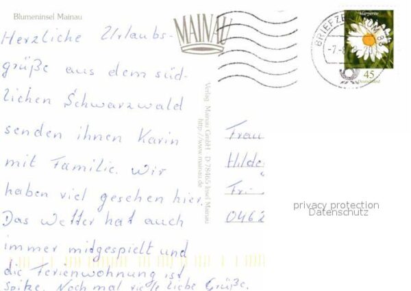 Insel Mainau Blumeninsel Schloss Fahrgastschiff – Bild 2