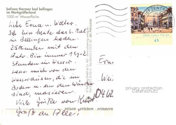 Bad Bellingen Thermal Hallen und Freibad Springbrunne – Bild 2