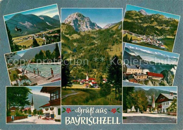 Bayrischzell Seilbahn Schwimmbad Wendelstein Ortsmot
