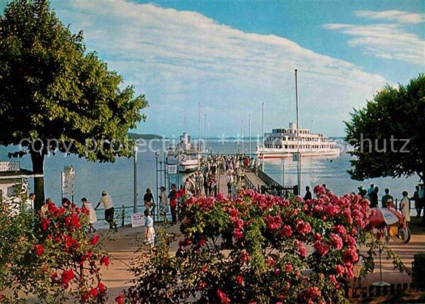 Starnberg Seepromenade Landungsteg