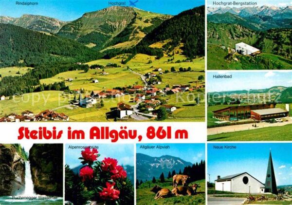 Steibis Rindalphorn Hochgrat Bergstation Hallen