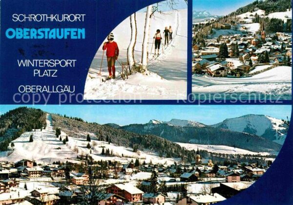 Oberstaufen Skilanglauf Panorama